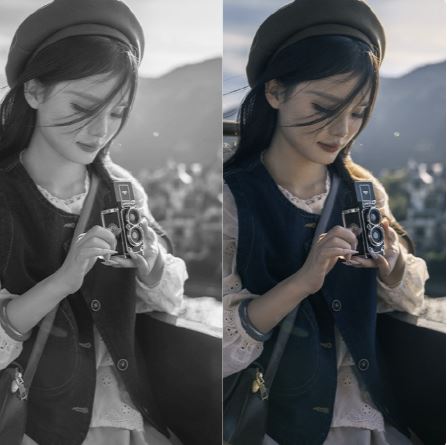 Retro Dual Camera — Capture Front & Back Simultaneously in 1080p
