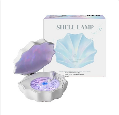 Shell Speaker — Portable Bluetooth Speaker with LED Glow Effect