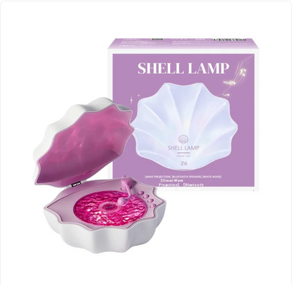 Shell Speaker — Portable Bluetooth Speaker with LED Glow Effect