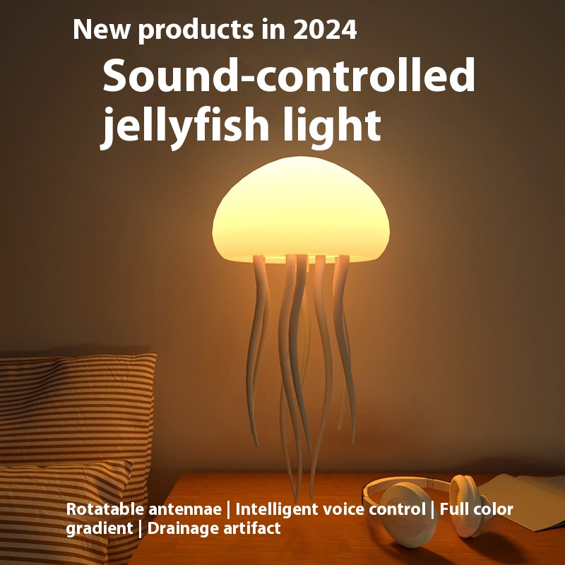 Jellyfish Lava Lamp — Living Jellyfish Ambient Light for Bedroom & Desk