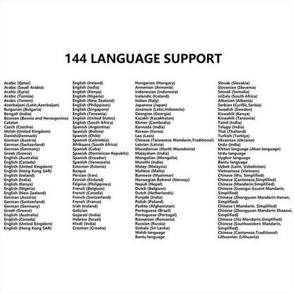 Translator Earbuds 144 Languages