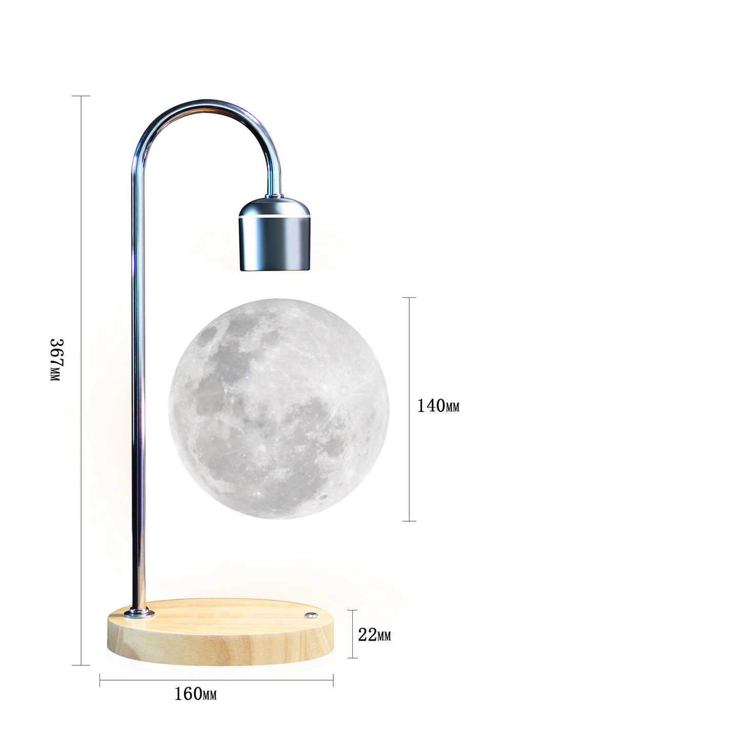 Glow Arc Lamp — Modern Minimalist LED Table Lamp for Bedroom & Desk