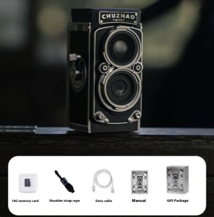 Retro Dual Camera — Capture Front & Back Simultaneously in 1080p