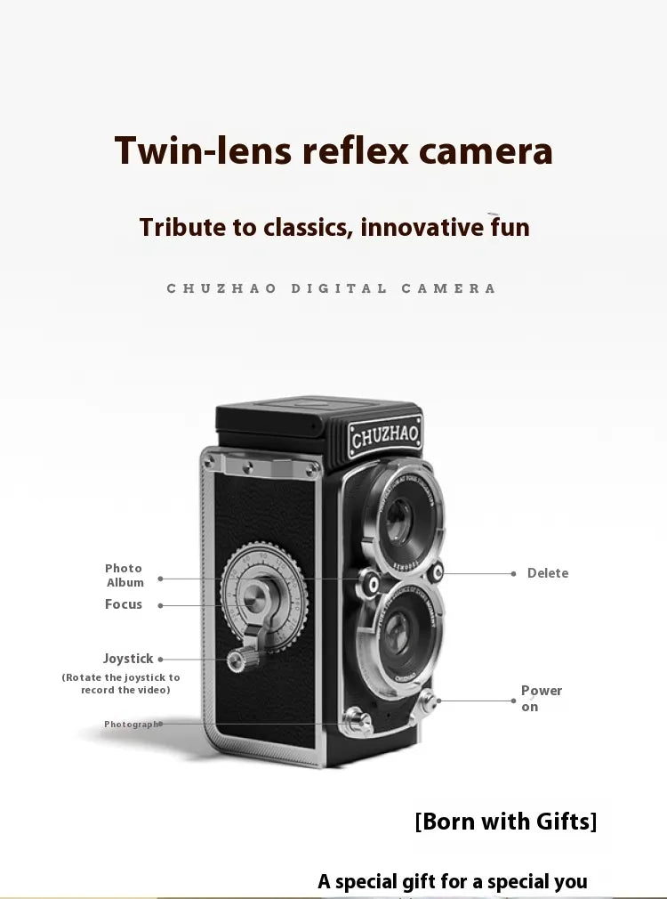 Retro Dual Camera — Capture Front & Back Simultaneously in 1080p